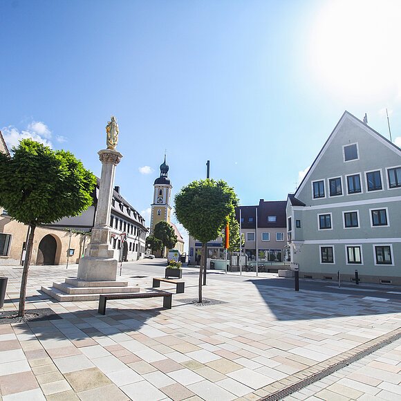 Dorfplatz Großmehring
