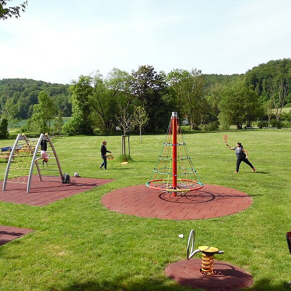 Rast- und Spielplatz am Zeltplatz Hammermühle