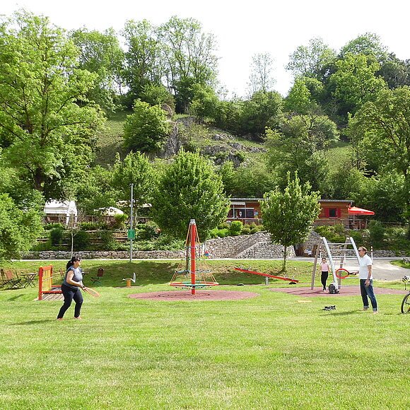 Spielplatz am Zeltplatz Hammermühle
