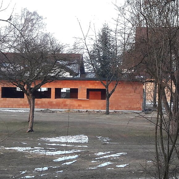 Rohbau Vereinspavillon Pförring