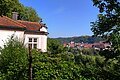 Kulturwald Eichstätt: Blick vom Cobenzl-Schlößchen auf die Stadt Eichstätt