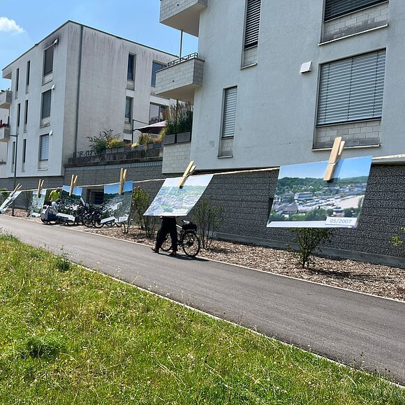 Zeitreise durch die 30-jährige Planungsgeschichte (Foto: Susanne Unger)