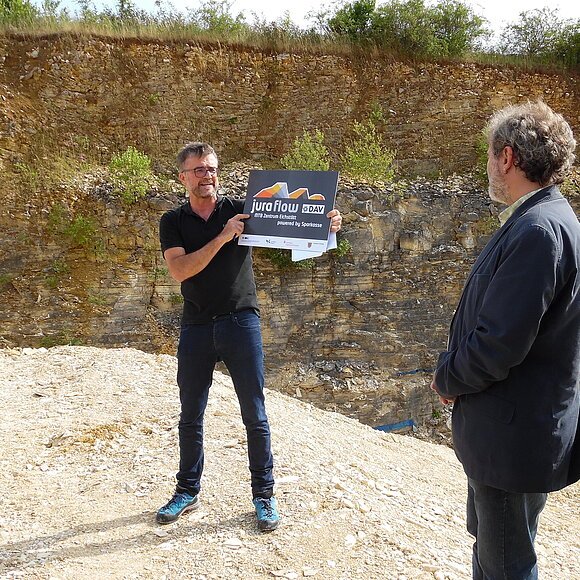 Baustellenstart Projekt "DAV Mountainbikepark"