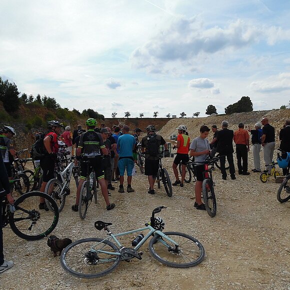 Baustellenstart Projekt "DAV Mountainbikepark"