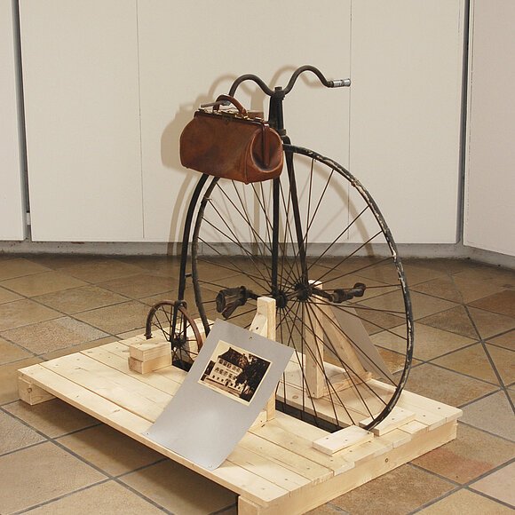 Hochrad - Ausstellung Speichergeflüster