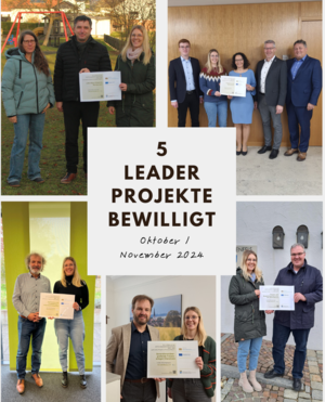 Bescheidübergaben 2024 (Fotos: S. Unger, C. Schimmer)