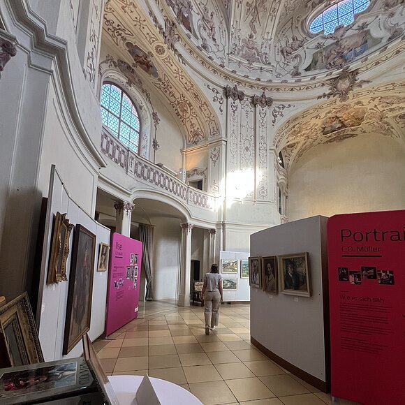 Ausstellung Carl Otto Müller im Informationszentrum Naturpark Altmühltal